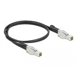 Kabel PCI Express Mini SAS HD SFF-8674 do SFF-8674 1 m Delock 86621