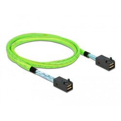 Kabel PCI Express Mini SAS HD SFF-8673 do SFF-8673 1 m Delock 86625