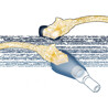 Kabel sieciowy RJ45 Cat.6A U/UTP Fast Tracing 0,5m Delock 80100