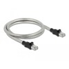 Kabel sieciowy RJ45 Cat.6A U/FTP w koszulce metalowej 3m Delock 80110