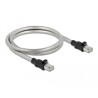 Kabel sieciowy RJ45 Cat.6A U/FTP w koszulce metalowej 3m Delock 80110