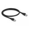 Kabel sieciowy RJ45 Cat.6A F/UTP z wewnętrzną osłoną metalową 0,5m Delock 80112