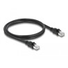 Kabel sieciowy RJ45 Cat.6A F/UTP z wewnętrzną osłoną metalową 1m Delock 80113