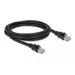 Kabel sieciowy RJ45 Cat.6A F/UTP z wewnętrzną osłoną metalową 2m Delock 80114