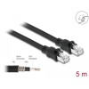 Kabel sieciowy RJ45 Cat.6A F/UTP z wewnętrzną osłoną metalową 5m Delock 80116