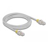 Kabel sieciowy RJ45 Cat.6A S/FTP z kolorowymi klipsami 3m Delock 80120