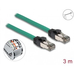 Kabel sieciowy RJ45 PROFINET SF/UTP 3m Delock 80122