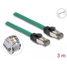 Kabel sieciowy RJ45 PROFINET SF/UTP 3m Delock 80122