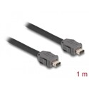 Kabel sieciowy ix Industrial A-coded męski do męski Cat.7 1m Delock 82008