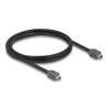 Kabel sieciowy ix Industrial A-coded męski do męski Cat.7 1m Delock 82008
