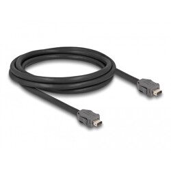 Kabel sieciowy ix Industrial A-coded męski do męski Cat.7 2m Delock 82016