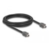 Kabel sieciowy ix Industrial A-coded męski do męski Cat.7 2m Delock 82016