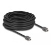 Kabel sieciowy ix Industrial A-coded męski do męski Cat.7 10m Delock 82025