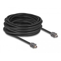 Kabel sieciowy ix Industrial A-coded męski do męski Cat.7 10m Delock 82025