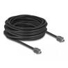 Kabel sieciowy ix Industrial A-coded męski do męski Cat.7 10m Delock 82025