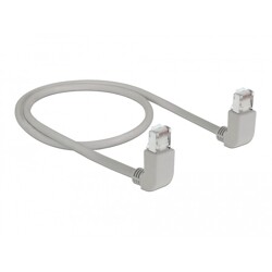 Kabel sieciowy RJ45 Cat.5e SF/UTP pod kątem do góry / do góry 0,5m Delock 83510
