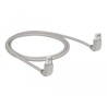 Kabel sieciowy RJ45 Cat.5e SF/UTP pod kątem do góry / do góry 1m Delock 83511