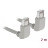 Kabel sieciowy RJ45 Cat.5e SF/UTP pod kątem do góry / do góry 2m Delock 83512