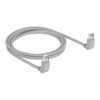 Kabel sieciowy RJ45 Cat.5e SF/UTP pod kątem do góry / do góry 2m Delock 83512