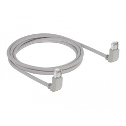 Kabel sieciowy RJ45 Cat.5e SF/UTP pod kątem do góry / do góry 2m Delock 83512