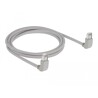Kabel sieciowy RJ45 Cat.5e SF/UTP pod kątem do góry / do góry 2m Delock 83512