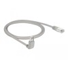 Kabel sieciowy RJ45 Cat.5e SF/UTP pod kątem do góry / prosty 1m Delock 83515