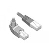 Kabel sieciowy RJ45 Cat.5e SF/UTP pod kątem do góry / prosty 2m Delock 83516