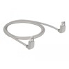 Kabel sieciowy RJ45 Cat.6A S/FTP pod kątem do góry / do góry 1m Delock 83517