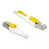 Kabel sieciowy RJ45 Secure Cat.6A 0,5m Delock 85330