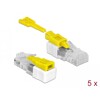 Blokada gniazda sieciowego RJ45 zestaw 5 częściowy Delock 85334
