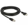Kabel sieciowy RJ45 męski na RJ45 męski ze śrubami Cat.6 S/FTP 3m Delock 85669