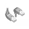 Kabel sieciowy RJ45 Cat.5e SF/UTP pod kątem do góry / do dołu 0,5m Delock 85852