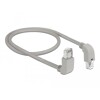 Kabel sieciowy RJ45 Cat.5e SF/UTP pod kątem do góry / do dołu 0,5m Delock 85852