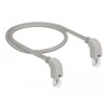 Kabel sieciowy RJ45 Cat.5e SF/UTP pod kątem do dołu / do dołu 0,5m Delock 85858