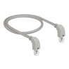 Kabel sieciowy RJ45 Cat.5e SF/UTP pod kątem do dołu / do dołu 1m Delock 85859