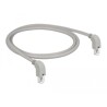Kabel sieciowy RJ45 Cat.6A S/FTP pod kątem do dołu / do dołu 1m Delock 85877