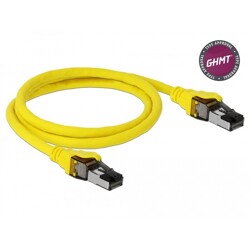 Kabel sieciowy RJ45 Cat.8.1 S/FTP 1m Delock 86581