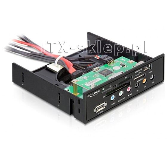 Multipanel 5,25" USB/HD-Audio/eSATA/Czytnik 59in1
