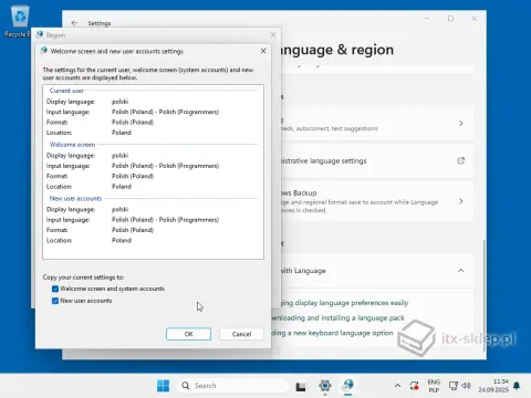 Instalacja polskiej wersji językowej w Windows 11 IoT LTSC 2024