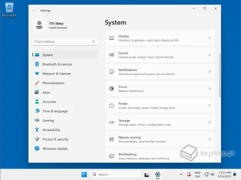 Instalacja polskiej wersji językowej w Windows 11 IoT LTSC 2024