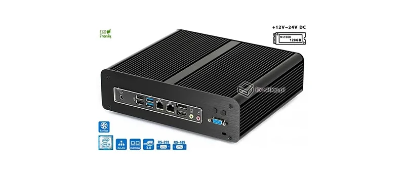 Bezwentylatorowy komputer przemysłowy Core i3-9100