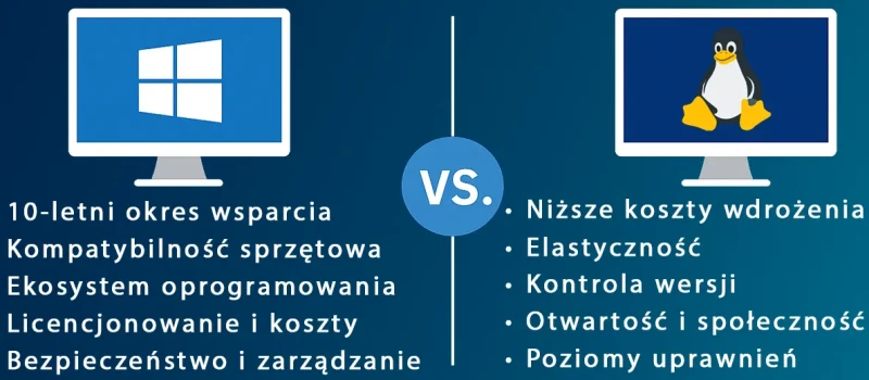Windows IoT LTSC kontra Linux w przemyśle - jaki system wybrać dla urządzeń embedded?