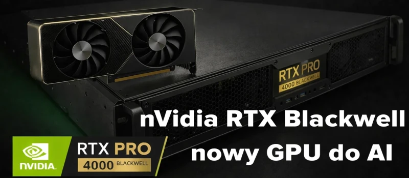 RTX PRO 4000 Blackwell – nowy standard GPU w serwerach Rack 2U do AI i renderingu 3D